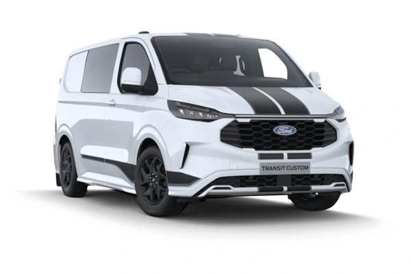 Ford - Transit Custom 320 L1 Petrol FWD - Sport 2.5 PHEV 232ps H1 Double Cab Van Auto 24mdl