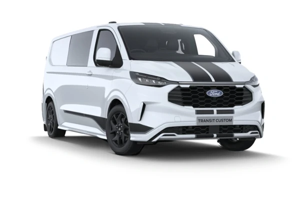 Ford - Transit Custom 320 L2 Petrol FWD - Sport 2.5 PHEV 232ps H1 Double Cab Van Auto 24mdl