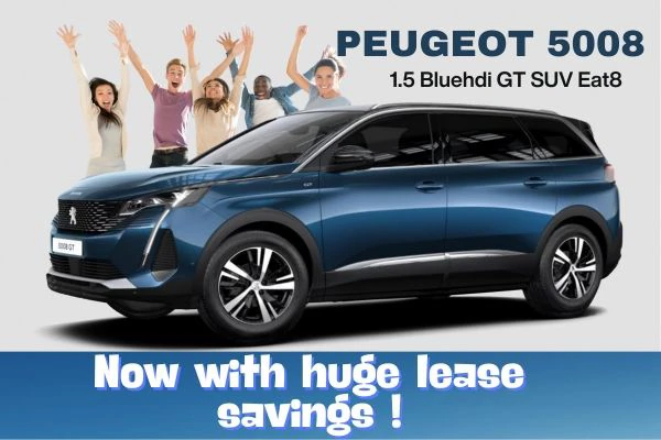 Pre Reg Peugeot 5008 GT 7-seater SUV